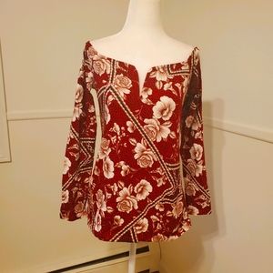 Thalia Sodi off the shoulder top